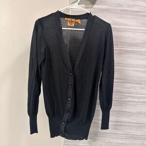 Tory Burch Shimmery cardigan sweater